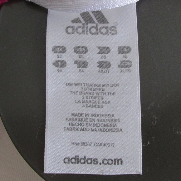 Adidas Raspberry Two-way Zip Jacket - Picture 4 of 6